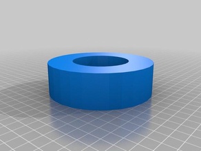 simple disk hole customized 3d print model - Mito3D