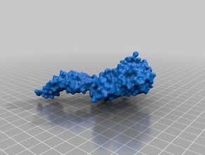 a estrutura de cristal do mouse rankl-rank complexo biologia cristalina osteoporose classificação rankl 3d print model - Mito3D