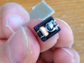yazdırılabilir vactrol Opto elektronik kavrama king pazarlama kutusunu açtı 3d print model - Mito3D