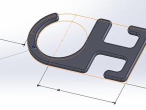 belt hanger organization 3d print model - Mito3D