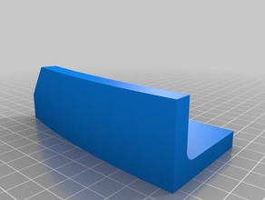 scalextric road barrier left high r c vehicles 3d print model - Mito3D