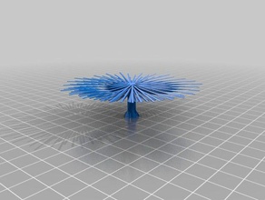 super Blüten Kunst kundengebundene 3d print model - Mito3D