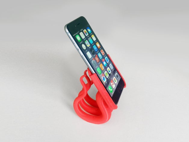el iphone 6 plus 2 piezas de soporte 3D print model - Mito3D
