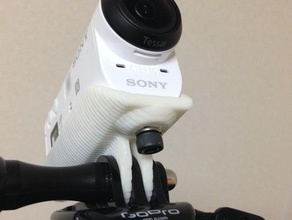 sony hdr-az1vr Eki yüksek Dağı kamera hdr-az1 3d print model - Mito3D