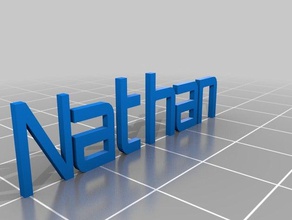 nathan containers customized 3d print model - Mito3D