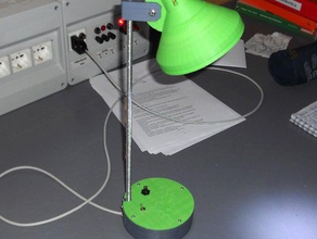 seralamp - stampato in 3d lampada a led da scrivania il fai te l'elettronica la luce 3d print model - Mito3D