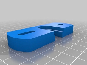 groovemount e3d v5 hotend de espesor Impresora 3d las piezas 3d print model - Mito3D