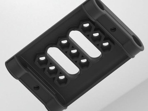 cheese plate 15mm rails camera rods dslr vdslr vi video 3d print model - Mito3D