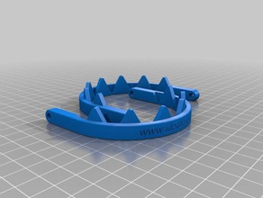 bear trap 3d printing 3d print model - Mito3D