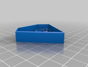 Diamant-cookie-cutter Haushalt versorgt cookie cutter 3d print model - Mito3D