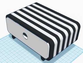chest drawers decor 3d print model - Mito3D