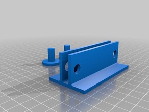 filamento de soporte bobina con cuatro patineta los rodamientos Impresora 3d accesorios simple rodamiento 3d print model - Mito3D