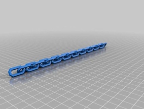 long chain 20 links customized 3d print model - Mito3D