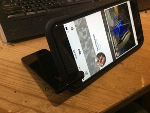 iphone kickstand mobile phone 3d print model - Mito3D