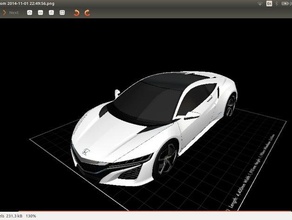 acura nsx concept vehículos honda 3d print model - Mito3D