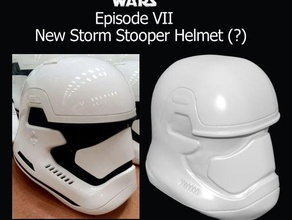 starwars epvii new helmet sculptures sculpt star wars stormtrooper trooper 3d print model - Mito3D