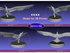 bird pose animals 3d printer animal animation birds building character model games sculpture 3d print model - Mito3D