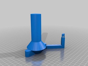 100 guide arm printrbot spool-Halter 3d Drucker Zubehör kundengebundene 3d print model - Mito3D