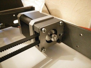 p3steel y motor espaciador cosita Impresora 3d de las piezas prusa acero 3d print model - Mito3D