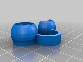 camaleón eye toy juguetes mecánicos personalizado 3d print model - Mito3D