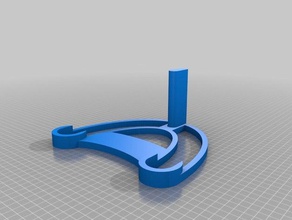 my customized customisable spool holder 2 3d printer accessories 3d print model - Mito3D