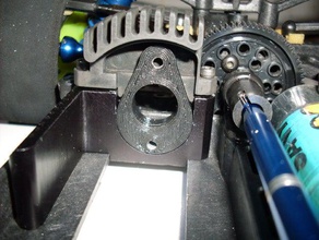 team associated tc4 motor mount 3930 mechanical toys part rc car 3d print model - Mito3D