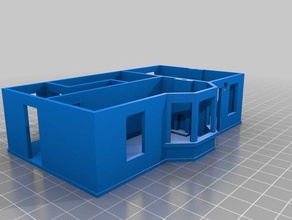 dacre istasyonu Zemin Kat binalar ve yapılar sta ner tion 3d print model - Mito3D