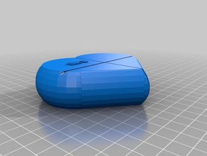 coracao sara 3 el arte interactivo personalizado 3d print model - Mito3D