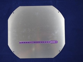 découpé au laser créer une plate-forme de rostock 3d l'imprimante pièces deltapi chauffée foyer 3d print model - Mito3D