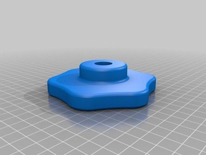 drill press knob parts 3d print model - Mito3D