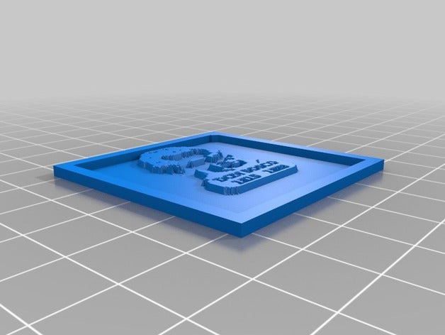 db3a inverser de porte-clés personnalisé 3D print model - Mito3D