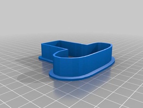 ava's cookie cutter hat kitchen & dining customized 3d print model - Mito3D