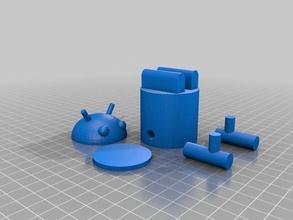 my customized android figure sculptures 3d print model - Mito3D