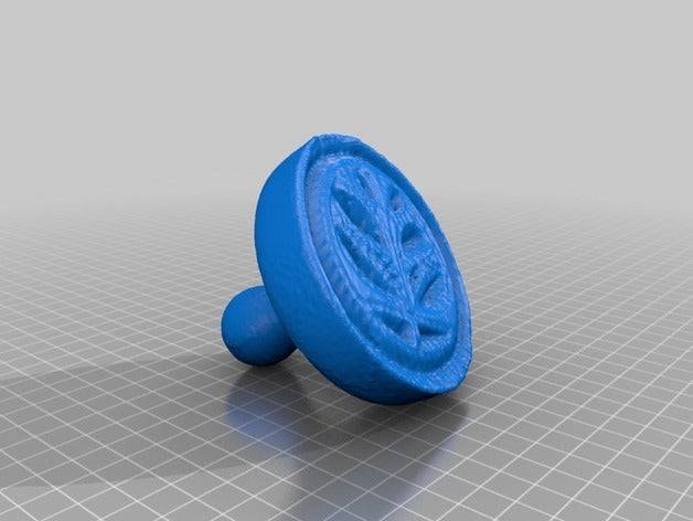 18th century butter print 3D print model - Mito3D