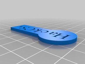 hachcs de los hogares personalizado 3d print model - Mito3D