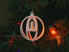 ornament inside decor christmas 3d print model - Mito3D