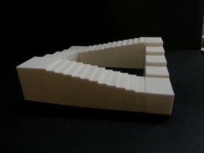 infinity stairs art 3d print model - Mito3D