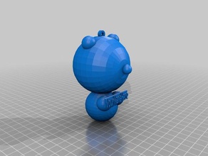 nome del vostro orso i portachiavi 3d customizer divertente regalo espediente openscad 3d print model - Mito3D