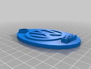 alec vw keychain keychains customized 3d print model - Mito3D