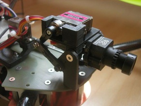 camera gimbal zxy-achses fatshark 600 tvl predator v2 r c vehicles 3-achses 600tvl 2 3d print model - Mito3D