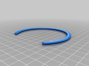 rounded bracelet other blender model ornament reprap 3d print model - Mito3D