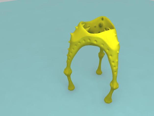 tuorlo d'uovo separatore non cucina & sala da pranzo a cottura uovo giocare rischio strano 3D print model - Mito3D