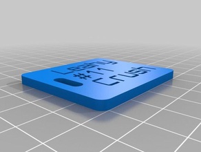 quentin tag bagagli organizzazione su misura 3d print model - Mito3D