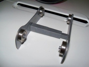 réglable filament coaster Imprimante 3d accessoires adjustabe les montagnes russes 3d print model - Mito3D