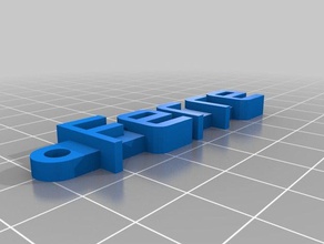 ferré organización personalizado 3d print model - Mito3D