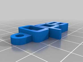opa organização personalizado 3d print model - Mito3D