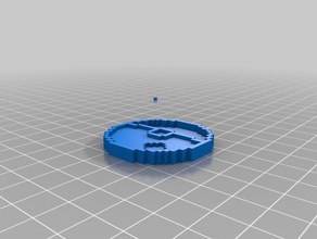 poke-ball 8-bit 3d print model - Mito3D