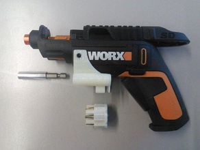 worx wx2544 sd semiautomatic bit-changer machine tools bit wx254 3d print model - Mito3D