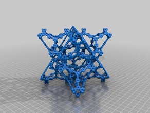 nu-100 de la ingeniería modelo molecular nanotecnología 3d print model - Mito3D