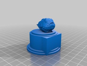 lumpsucker kupa heykeller balık deniz biyolojisi 3d print model - Mito3D